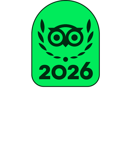 Tripadvisor Travelers Choice 2026 badge